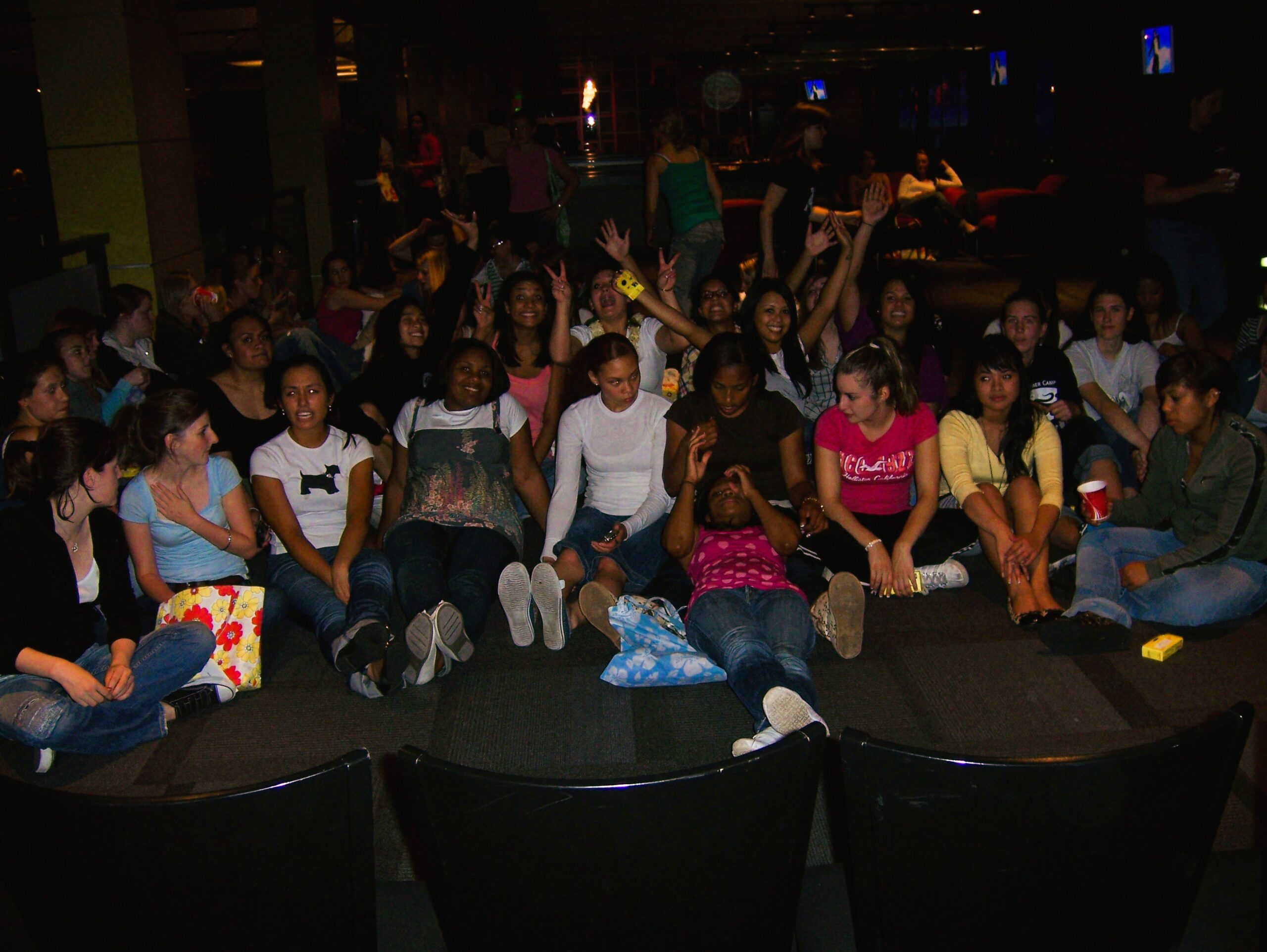 Students Hypnotized on the stage